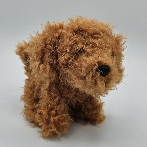 Gund Justice Pet Shop “Ziggy” the Brown Poodle Labradoodle Puppy Dog Plush Toy